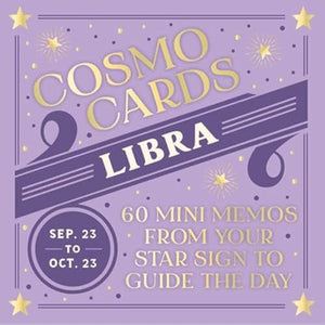 Cosmo Cards: Libra: 60 Mini Memos from Your Star Sign to Guide the Day