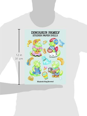 Dinosaur Family Sticker Paper Dolls (Dover Paper Dolls),Used