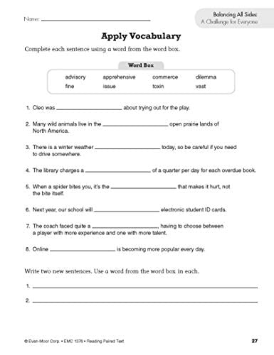 Reading Paired Text, Grade 6,Used
