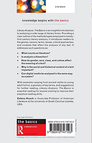 Literary Analysis: The Basics