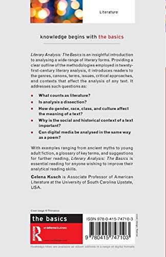Literary Analysis: The Basics