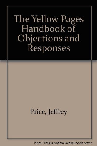 The Yellow Pages Handbook of Objections and Responses,Used