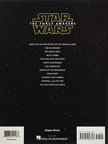 Star Wars: The Force Awakens (Piano Solo Songbook),Used