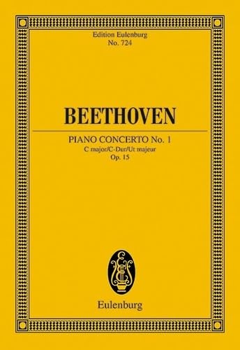 Piano Concerto No. 1, Op. 15: In C Major (Edition Eulenburg),Used