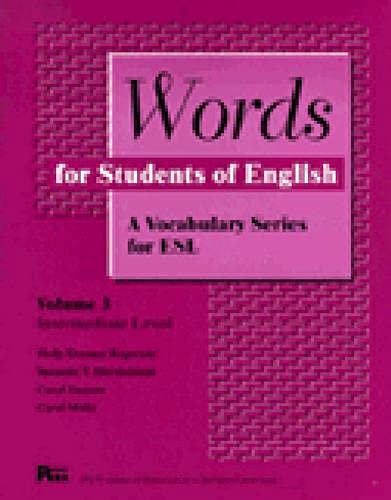Words for Students of English : A Vocabulary Series for ESL, Vol. 3 (Pitt Series in English As a Second Language) (Volume 3),Used