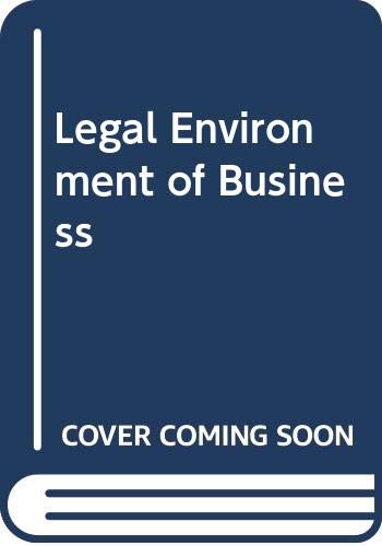 Legal Environment of Business,Used