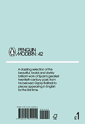 The Dialogue of Two Snails (Penguin Modern) [Paperback] [Feb 22, 2018] Lorca, Federico Garcia,Used