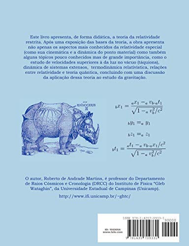 Teoria da relatividade especial (Portuguese Edition),Used