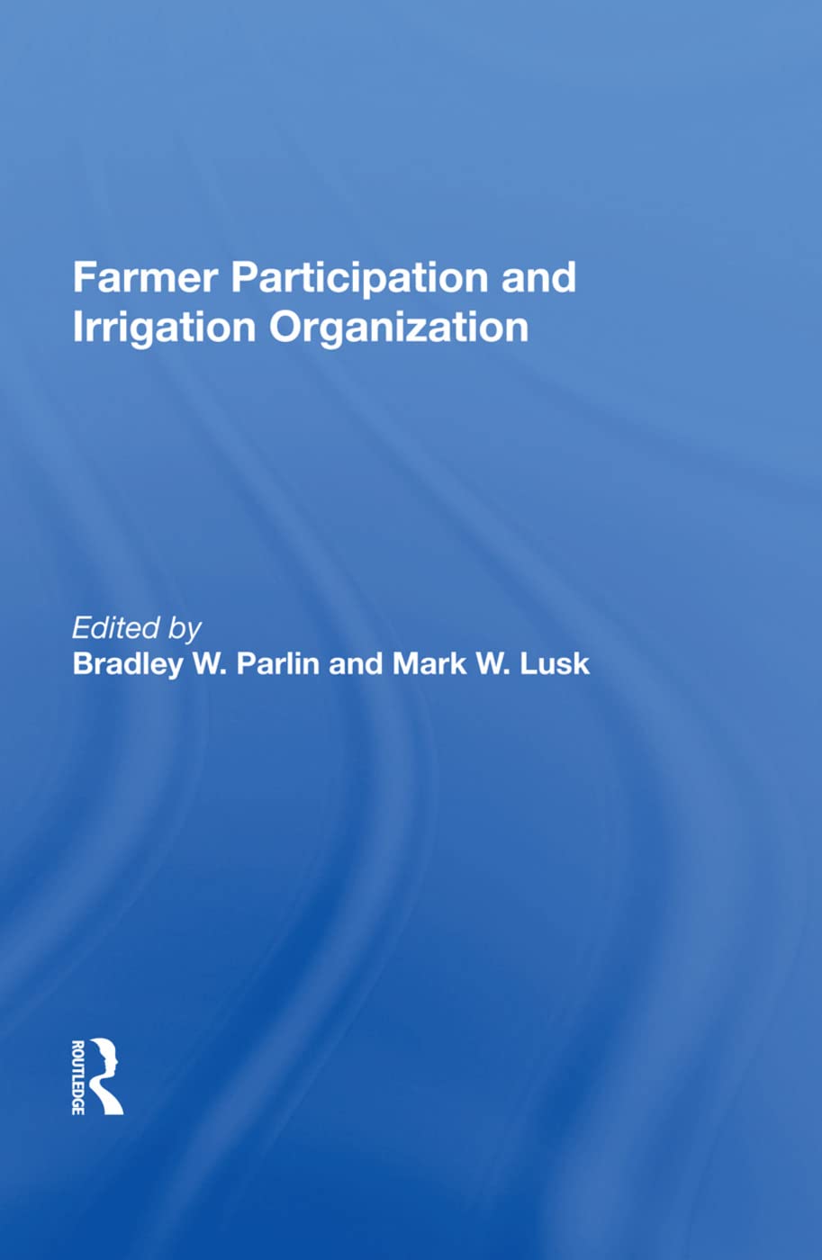 Farmer Participation and Irrigation Organization,New