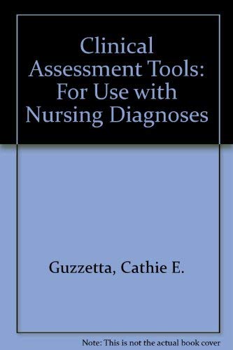 Clinical Assessment Tools for Use With Nursing Diagnoses,Used