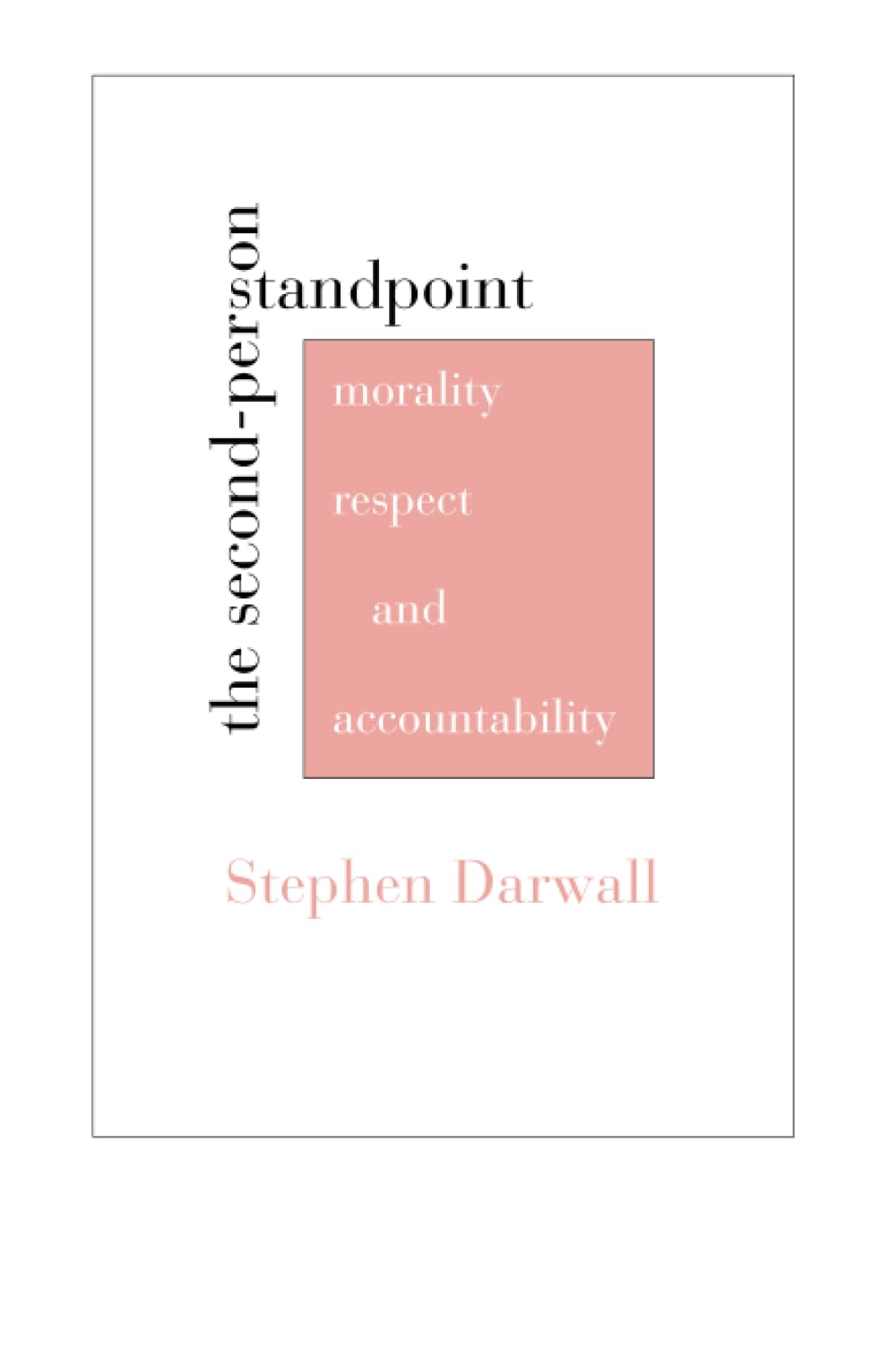 The SecondPerson Standpoint: Morality, Respect, and Accountability,New