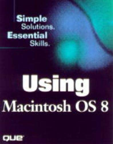 Using Mac OS 8.5 (Using Series),Used