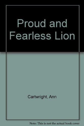 Proud And Fearless Lion,Used