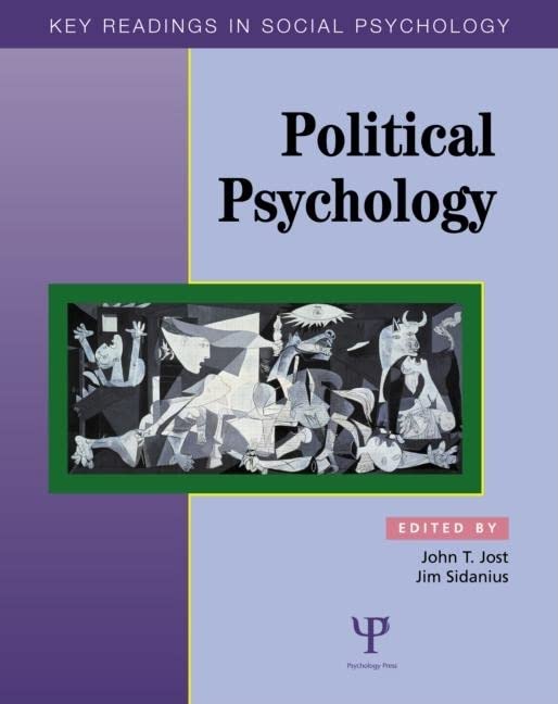 Political Psychology (Key Readings in Social Psychology),Used