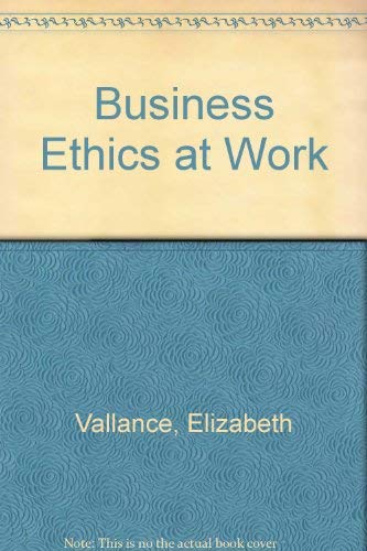 Business Ethics at Work,Used