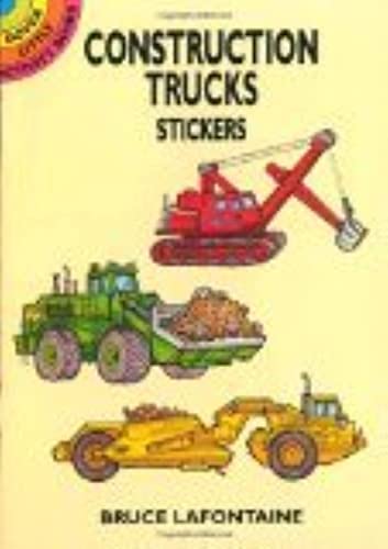 Construction Trucks Stickers (Dover Little Activity Books: Cars & Truc)