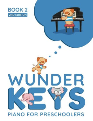 WunderKeys Piano For Preschoolers: Book 2, 2nd Edition,Used
