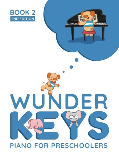 WunderKeys Piano For Preschoolers: Book 2, 2nd Edition,Used