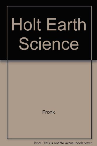 Holt Earth Science,Used