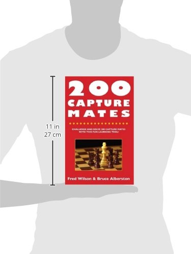 200 Capture Mates: One and Two Move Checkmates,Used