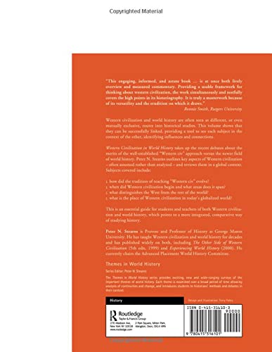 Western Civilization in World History (Themes in World History),Used