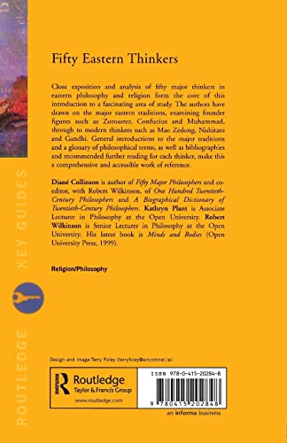 Fifty Eastern Thinkers (Routledge Key Guides),New