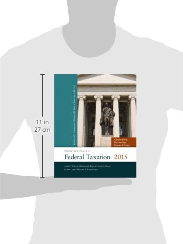 Prentice Hall's Federal Taxation 2015 Corporations, Partnerships, Estates & Trusts (28th Edition),Used