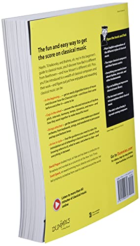Classical Music Fd, 2E (For Dummies),New