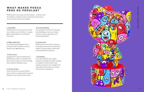 The Paint Marker Book: Techniques And Fun Ideas For Posca, Molotov, And Arteza Pens