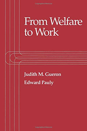 From Welfare To Work,Used