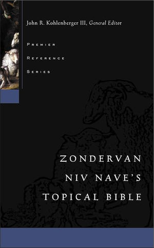 Zondervan NIV Nave's Topical Bible,New