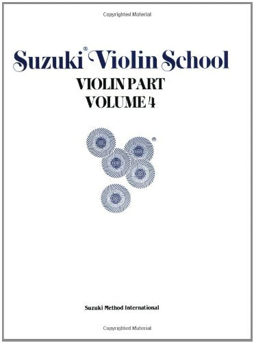 Suzuki Violin School, Vol 4: Violin Part,Used