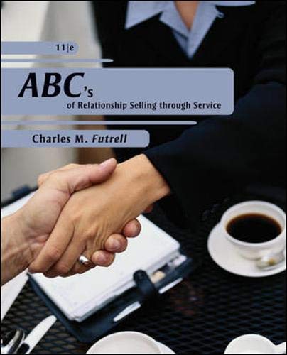 ABCs of Relationship Selling,Used