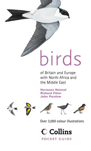 Birds Of Britain And Europe With North Africa And The Middle East: Over 3,000 Colour Illustrations (Collins Pocket Guide),New