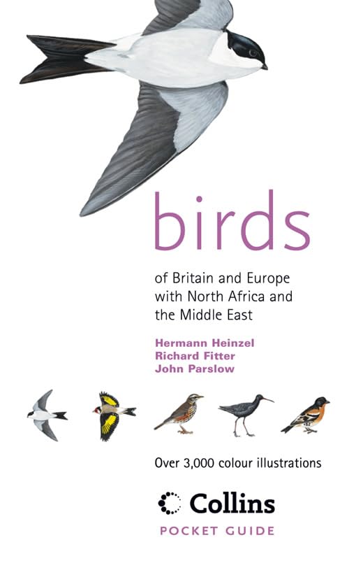 Birds Of Britain And Europe With North Africa And The Middle East: Over 3,000 Colour Illustrations (Collins Pocket Guide),New