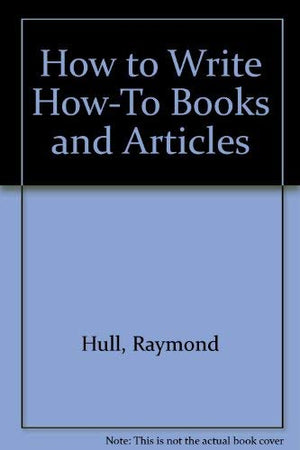 How to Write HowTo Books and Articles,Used
