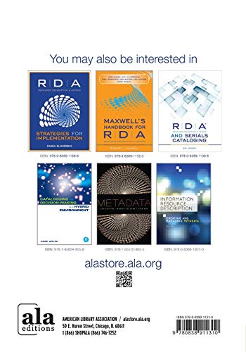 RDA and Cartographic Resources,Used