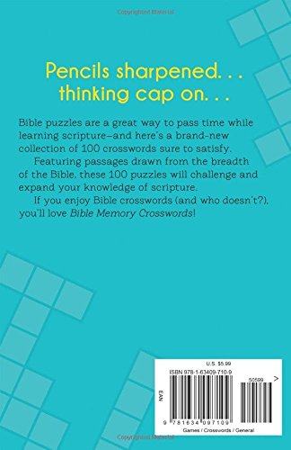 Bible Memory Crosswords Volume 1,Used