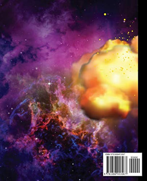 Composition Notebook: Funny Cat Action Hero Surfing on A Cheeseburger in Space 7.5