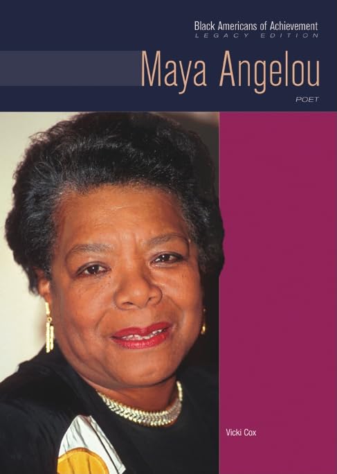 Maya Angelou: Poet (Black Americans of Achievement (Hardcover)),Used