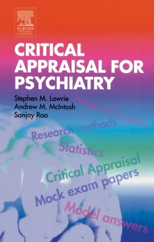 Critical Appraisal for Psychiatrists (MRCPsy Study Guides),Used
