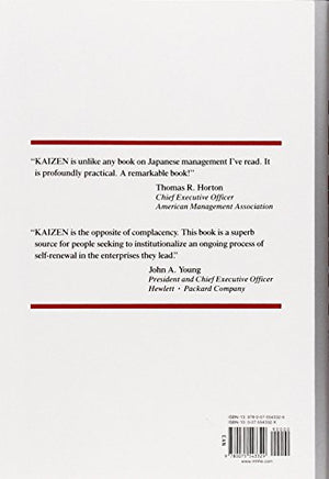 Kaizen: The Key To Japan's Competitive Success,Used