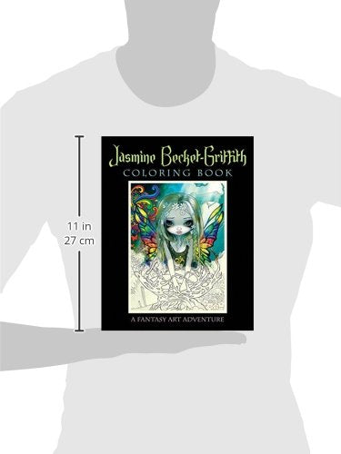 Jasmine Becketgriffith Coloring Book: A Fantasy Art Adventure,Used