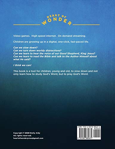 Heart of Wonder Volume 1: A Quiet Time Journal for Kids,Used