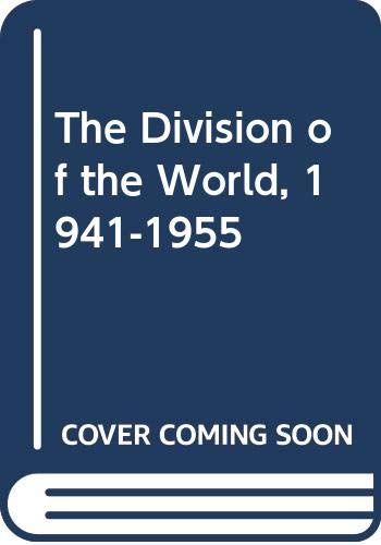 The Division of the World, 19411955,Used