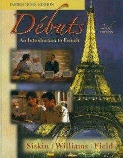 Debuts: An Introduction to French,New