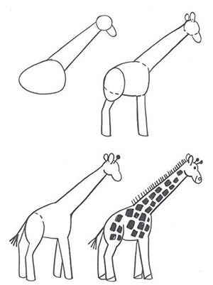 How to Draw Animals: Easy StepbyStep Drawings! (Dover How to Draw),Used