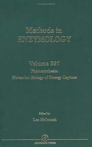 Photosynthesis: Molecular Biology of Energy Capture (Volume 297) (Methods in Enzymology, Volume 297),New