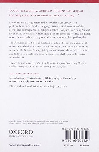 Dialogues And Natural History Of Religion