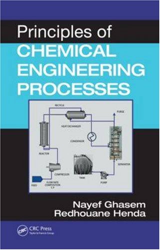 Principles of Chemical Engineering Processes,Used